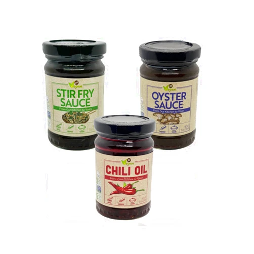 24 VEGAN EAT HEALTHY, LIVE HEALTHY, FEEL HEALTHY 24Vegan Sauce Sampler Pack - Vegan - All Natural - Certified - Non GMO - No MSG - 7.5oz - Stir Fry and Dipping Sauce - 3 PACK