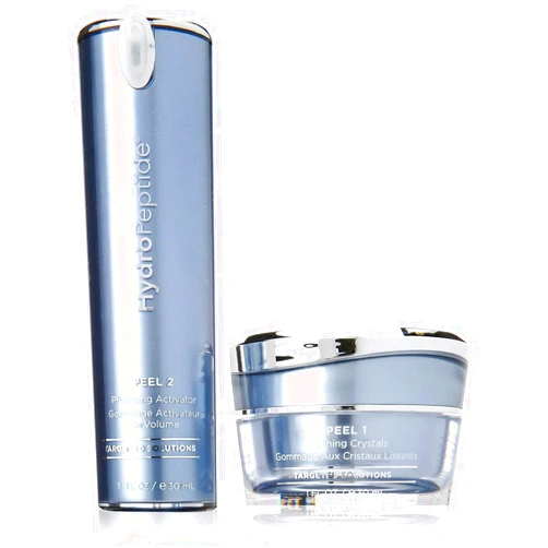 HydroPeptide Polish & Plump Face Peel Radiant Two-Step System, Boosts Firmness and Plumpness, 1 Set