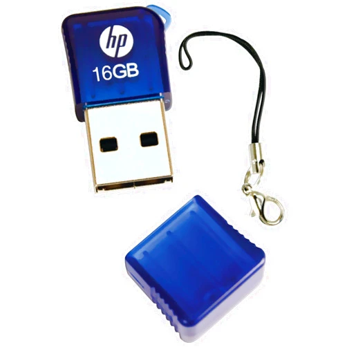 PNY HP v165w 16 GB USB 2.0 Flash Drive P-FD16GHP165-EF (Blue)