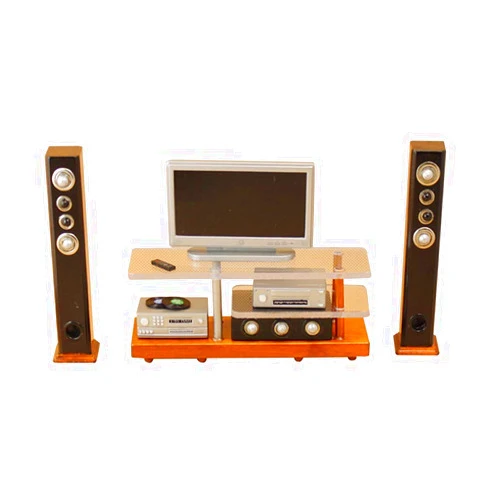 Aimeely Miniature 1:12 Scale Modern TV Equipment Living Room Dollhouse Playset