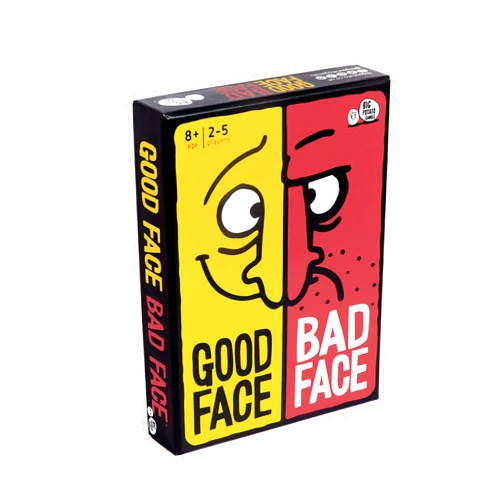 Big Potato Good Face Bad Face: Hilarious Party Travel Game for Family and Adults