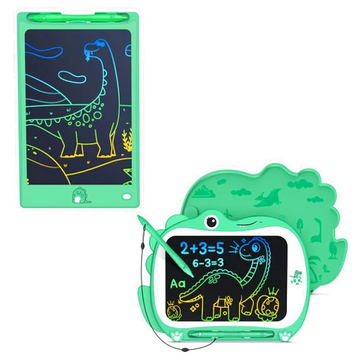 FLUESTON 8.8 Inch LCD Writing Tablet, Doodle Drawing Pad for Kids Toddlers Toys Drawing Board, Colorful Doodle Tablet Travel Learning Toys, Birthday Gifts for Boys and Girls 2 3 4 5 6 7 8 Year Old