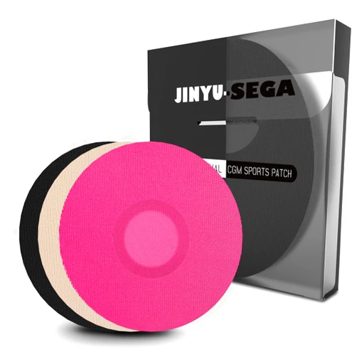 Jinyu-Sega Adhesive Patches for Freestyle Libre 3-20pcs Sensor Covers for Libre 3 Waterproof, Sweatproof CGM Protector,Lasts for 14 Days (Mix Color, Libre 3)