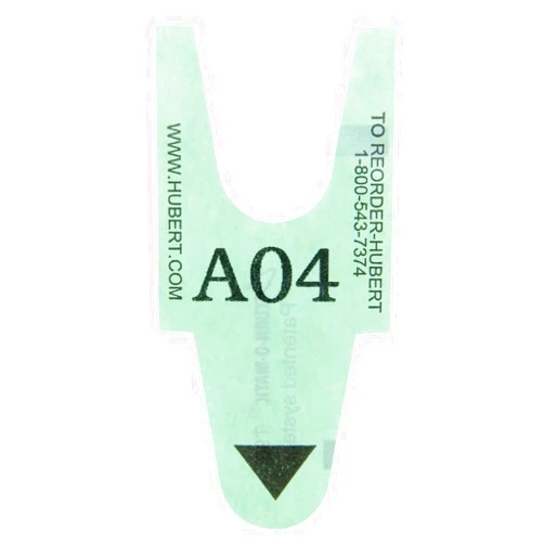 SATO AMERICA LLC Take-A-Number 2-Digit Green T90 Paper Tickets - 1 1/4