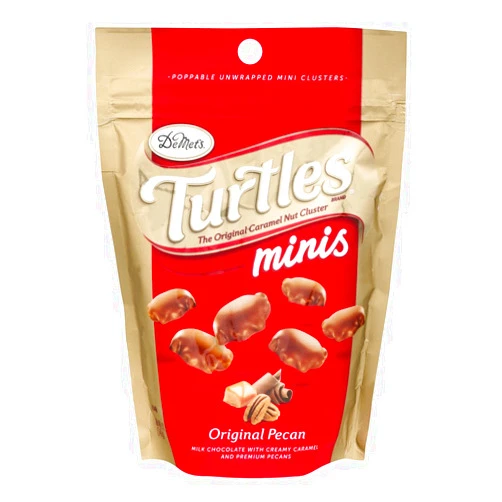 DeMet's Turtles Minis Original Pecan, 5.0 OZ ( pack of 2)