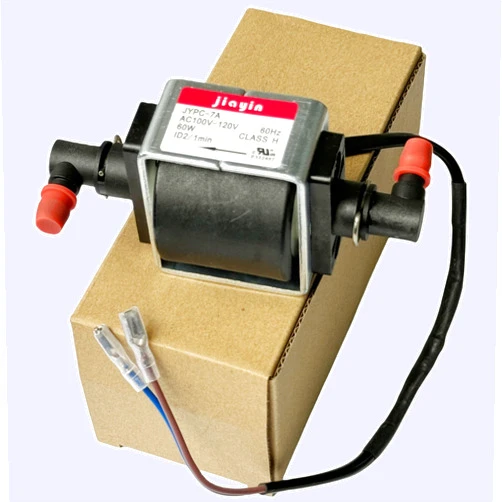 IXGPuts JYPC-7A AC100V - 120V 60W Water Electromagnetic Solenoid Water Pump, 2400ccmin 2bar 60Hz ID2/min 45dB Solenoid Water Liquid Pump-2 year warranty