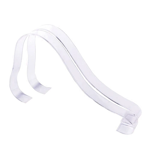 Glasstore 5 Pairs Shoe Trees for Women Sandals High Heel Shoes Clear Acrylic Retail Shop Display Stand Plexiglass Shoes Supporter Forms Inserts