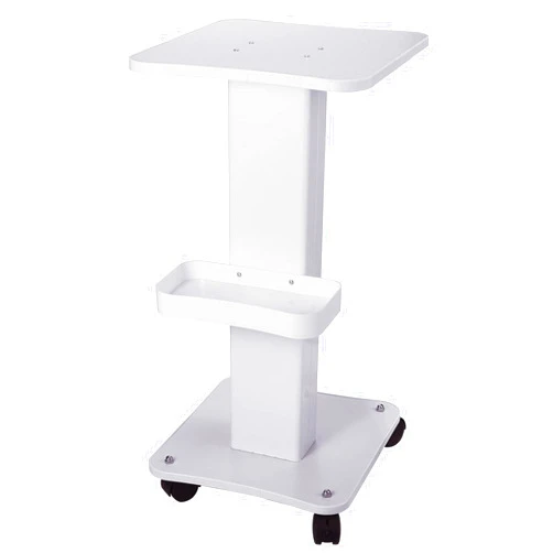 Noverlife Esthetician Trolley Cart with Wheels, Aluminum Salon Spa Beauty Machine Trolley Stand, Load 135Lbs, 3 Tier Beauty Rolling Cart Esthetician Machine Mobile Cart for Beauty Instrument Storage