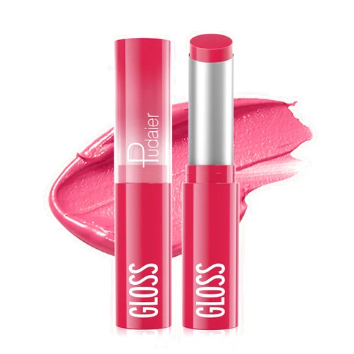 ZUK Hydrating Lip Gloss for Women and Girls, Moisturizing Creamy Lipstick for Dry Lips, Nourishing Highly Pigmented Lip Balm, Non-Sticky Tinted Lip Makeup