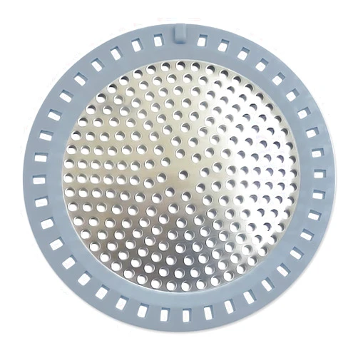 Huntonry Drain Hair Catcher, Shower Hair Drain Catcher, Shower Drain Cover, Bathtub Drain Strainer, Tub Hair Catcher, Bathroom Sink Strainer Hair Trap Filter, Bathroom Drain Defender, Flat, Round