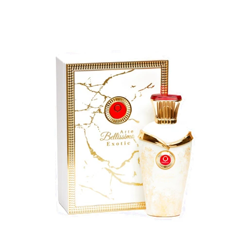 Orientica Arte Bellissimo Exotic Eau De Parfum 2.5oz / 75ml – Bergamot, Aromatic Coconut, Vanilla, Sandalwood, Musk - Arabic Perfume for Men & Women