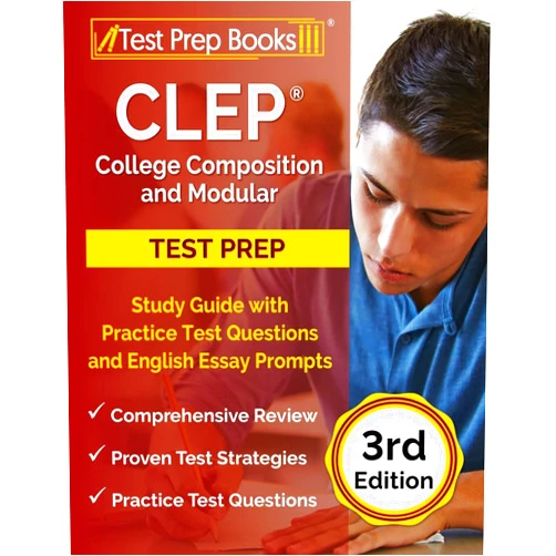 By Joshua Rueda (Author) CLEP College Composition and Modular Study Guide with Practice Test Questions and English Essay Prompts [3rd Edition]