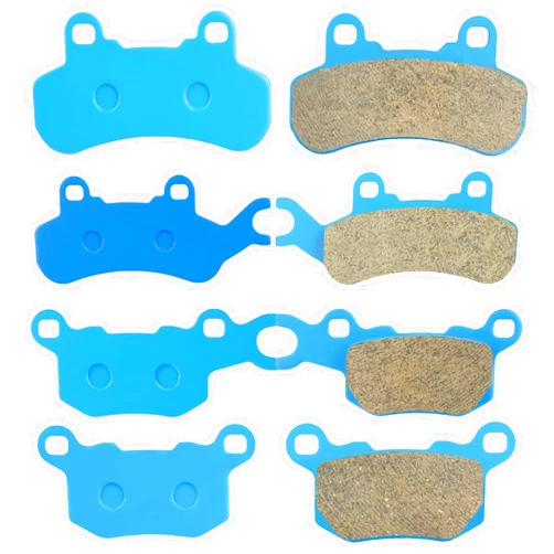 Youxmoto Ceramic Brake Pads Fit for Can-Am Defender HD8 DPS XT CAB MAX 2016 2017 2018 2019 2020 2021, Front and Rear Brake Pads Fit for Can-Am Defender MAX HD10 DPS/PRO HD10 XT Limited 2017-2022