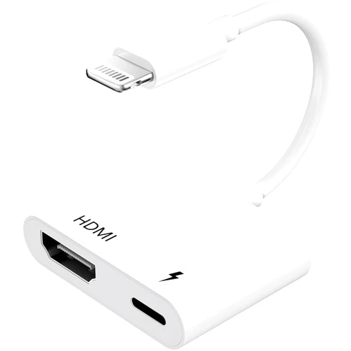 IIOZO Lightning to HDMI Adapter for iPhone to TV, [Apple MFi Certified] 1080P Lightning to Digital AV Adapter 4K Sync Screen Connector Cable for iPhone 14 13 12 11 Pro Max XS XR X to HDTV Projector Monitor