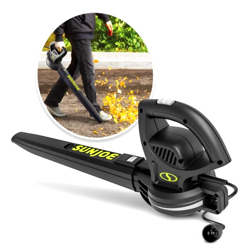 Sun Joe SBJ597E All Purpose Electric Blower, 155 MPH, 6 Amp, Green
