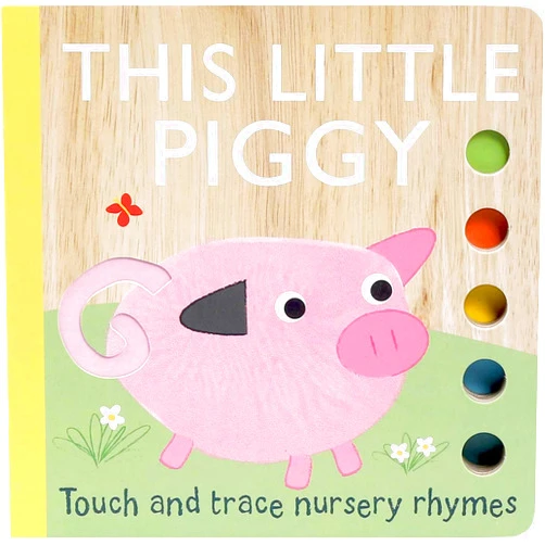 By Emily Bannister (Illustrator) Touch and Trace Nursery Rhymes: This Little Piggy