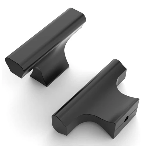 Asidrama 10 Pack Matte Black Kitchen Cabinet Knobs Dresser Knobs Drawer Knobs Single Hole Cabinet Pull Handles for Kitchen Wardrobe Cupboard