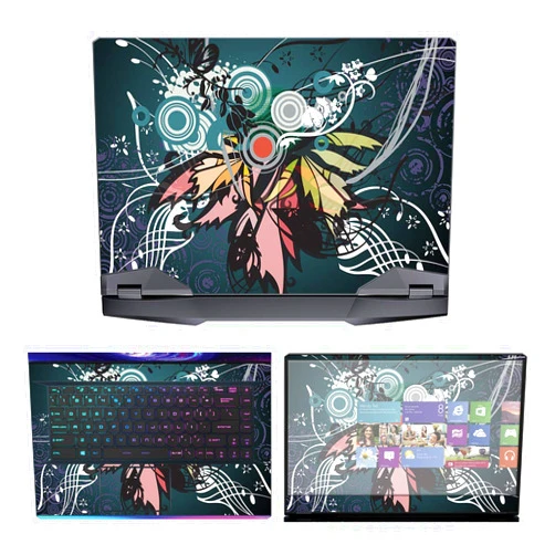 Decalrus - Protective Decal Skin Sticker for MSI GE66 Raider (15.6