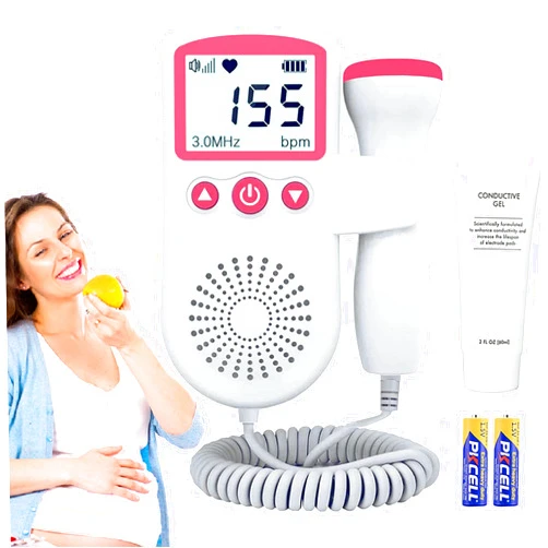 Naboet Bags for Baby Monitor Heartbeat Pregnancy Accessories Pocket Portable Doppler Fetal Heart Rate Monitor Bag Easy to Use at home-Y11