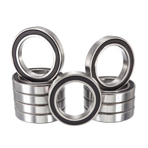 HIPICCO 6805-2RS Deep Groove Ball Bearings, ID 25mm x OD 37mm x Width 7mm Double Rubber Sealed Ball Bearing Pre-Lubricated Chrome Steel Z2 Lever 10pcs