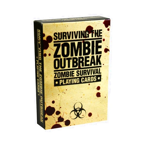 Aquarius Zombie Outbreak Playing Cards