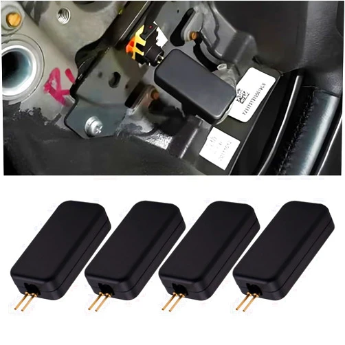 Smilfuy 4PCS Car SRS Airbag Simulator Tester, Universal Airbag Bypass Resistor, Fault Finding Maintenance and Repair Tool, Auto Air Bag Diagnostic Scanner Testing Instrument for SUV Truck