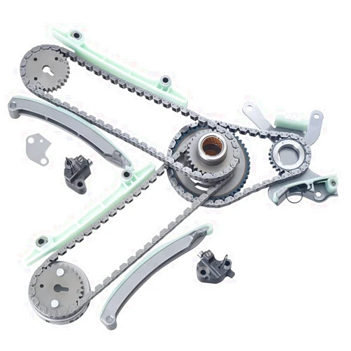 Auto Parts Prodigy CHargo Engine Timing Chain Kit 9-0393SD TKMI047L fits for 2005 2006 Je.p Commander Grand Cherokee 4.7L V8 2002-2008 Dodge Dakota Durango Ram 1500 TK1101 Timing Chain Set Tensioner Sprocket