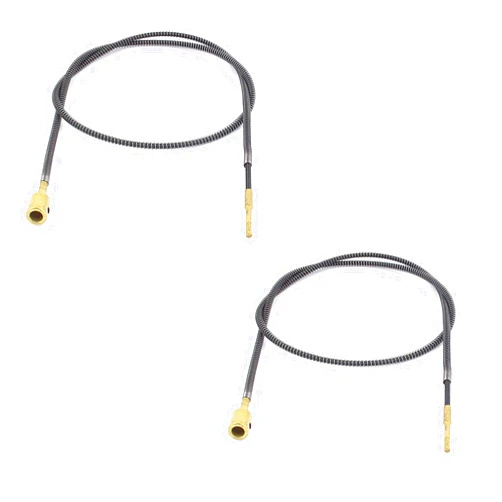 LDEXIN 2pcs 99cm / 3.2ft Metal Flexible Inner Shaft Cable for Bench Grinder Drill Press Flexible Shaft Rotary Motor