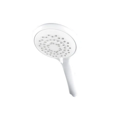 Triton Showers Triton 7000 Series Five Position Shower Head, White, 5 Spray Patterns, Easy to Clean
