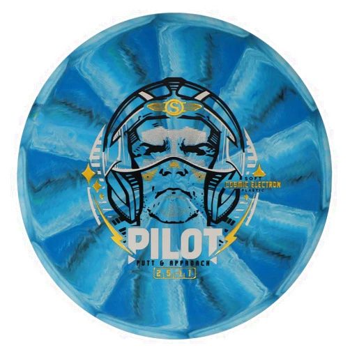 Streamline Discs Cosmic Electron Pilot (Soft) Disc Golf Putter (170-175g / Colors May Vary)