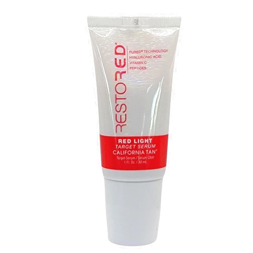 California Tan Restored Target Serum Red Light Therapy 1oz NEW