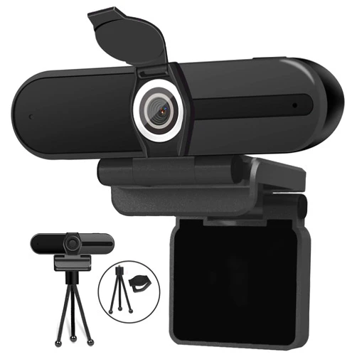 XPCAM 4K Webcam, Webcam 8MP HD Computer Camera with Microphone, Pro Streaming Web Camera with Privacy Shutter and Tripod, Desktop Laptop USB Webcams