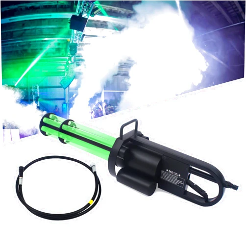 Rosyouth Smoke Machine, Fog Machine with 6 LED Full-color Triplet Lamp Beads Effect, 50W Smoke Machine Handheld, Portable Fogger for Halloween, Christmas, Wedding, Party, Club, Theater
