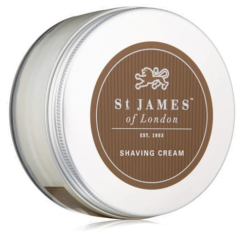 St James of London Black Pepper & Lime Shave Cream Jar, 5.07oz