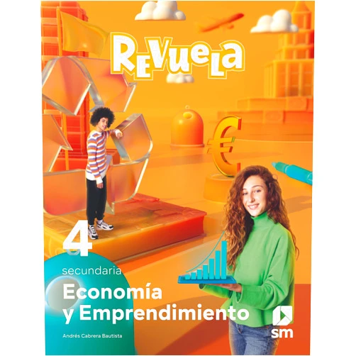 Spanish Edition by Andrés Cabrera Bautista (Author), Clara Soriano Rioja (Illustrator), Rinoceronte Servizos Editoriais, (Illustrator) & 1 more Economía y emprendimiento. 4 Secundaria. Revuela