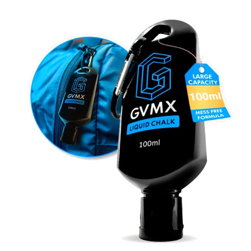 GVMX 50ML/100ML/400ML Superior Grip Premium Liquid Chalk. Long Lasting Mess-Free Gym Chalk for Weightlifting, Gymnastics, Climbing. Fast Drying Refillable Gym Accessories. Package May Vary.