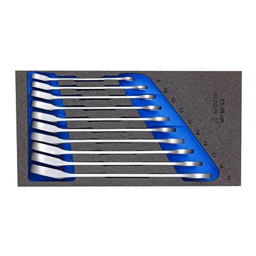 Gedore 1500 CT1-7 UR Combination ratchet spanner set reversible in 1/3 Check-Tool-Module