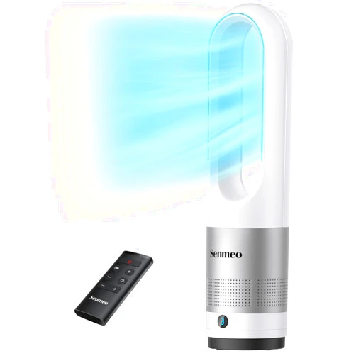 Senmeo Bladeless Fan for Bedroom, 22