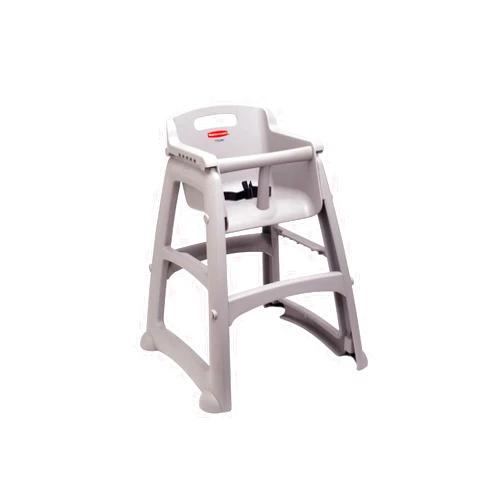 Rubbermaid Youth High Chair, Platinum