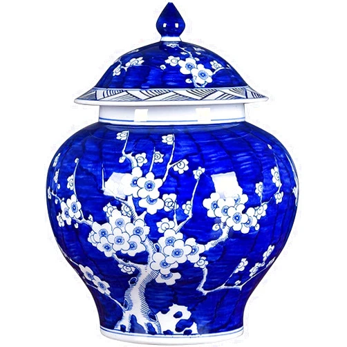 ROPCVAX Ceramic Vase Porcelain Vase Ceramic Flower Vase Porcelain Ceramic Handmade Flower Vase Flower Pot China Large Ming Style Antique Decorative Artwork Chinese style