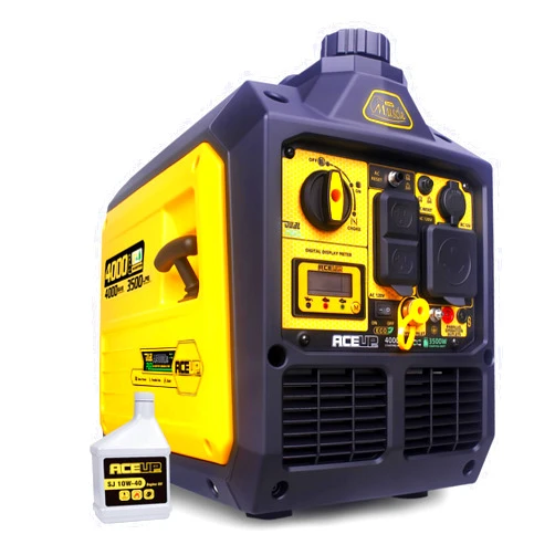 Aceup Energy 4000 Watt Dual Fuel Inverter Generator Portable Quiet 149cc, Gas and Propane Powered for Home, RV-Ready, EPA Compliant