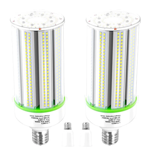 GTAREN 2-Pack 80W LED Corn Bulbs,E26/ E39 Base LED Light,5000K,AC110-277V,LED Replacement Metal Halide HID CFL for Commercial Industrial Lighting Warehouse High Bay Light Fixture Garage Workshop