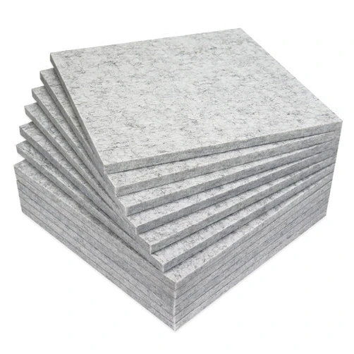BXI Thickened Sound Absorbing Panels - 12 Pack 12 X 12 X 0.5 Inches Dense Acoustic Panels, Echo Noise Reducing Sound Panels, Tackable Studio Panels for Wall and Ceiling Acoustic Treatment