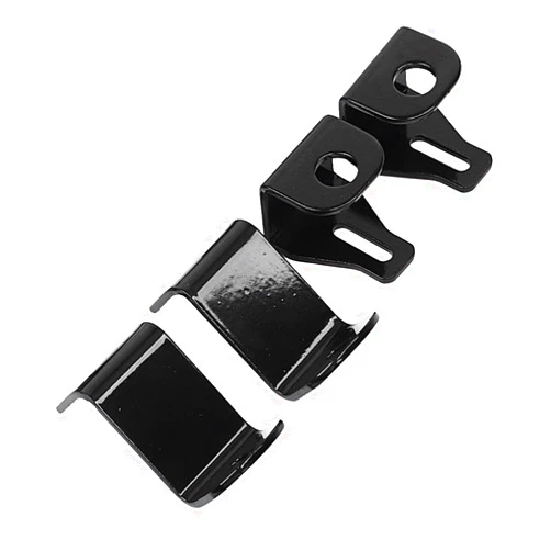 YDLMT Gloss Black Motorcycle Saddlebag Lock Security Hardware Mounting Bracket Kit for Harley Touring Road King Street Glide Electra Glide Road Glide 1999-2007
