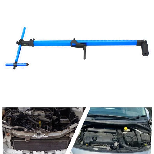 DUIBAII Auto Body Shop Frame Machine, 2D Measuring System, Measuring Ruler, Universal High Precision Auto Body Frame Machine, Retractable Measure Equipment Repair Tool Fit for Construction