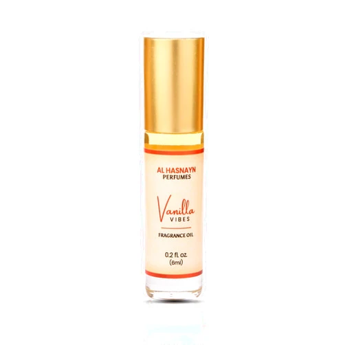 AL HASNAYN ENTERPRISES AL HASNAYN Vanilla vibes Fragrance Oil Roll-On Perfume 6ML 0.20 fl oz |Rollerball perfume |Alcohol free| Long Lasting | Gifts for men women|