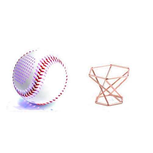 JIOBOLION Audio Baseball + Baseball Holder