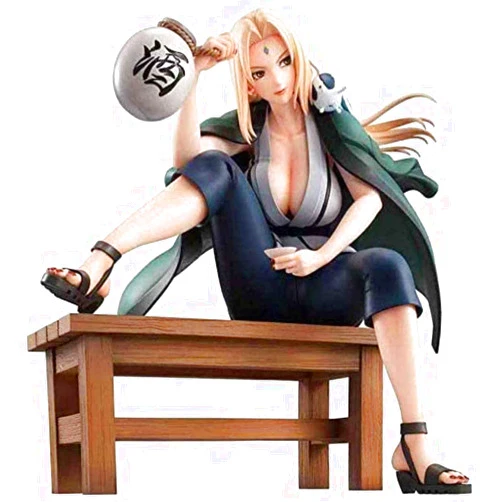 WSJYP Naruto Tsunade Doll Popular Naruto Character Doll, PVC Statue Doll Statue Doll, Naruto Gem Tsunade Character Doll 15cm