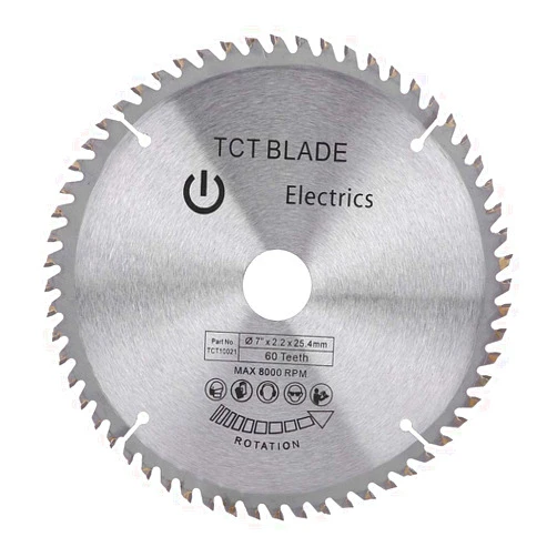 Garosa Cutting Disc, 7 Inch Compact Circular Saw Blade Set, 60 Tooth Carbide with Round for Cutting Wood, Circular Saw Blades