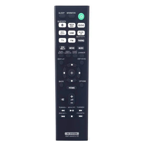 PERFASCIN RMT-AA401U Replacement Remote Control fit for Sony AV Receiver STR-DH401U STR-DH590 STR-DH790 1-493-370-11 STR-DH190 STRDH190 STRDH590 STRDH790 HTX9000F RMTAA401U STRDH401U